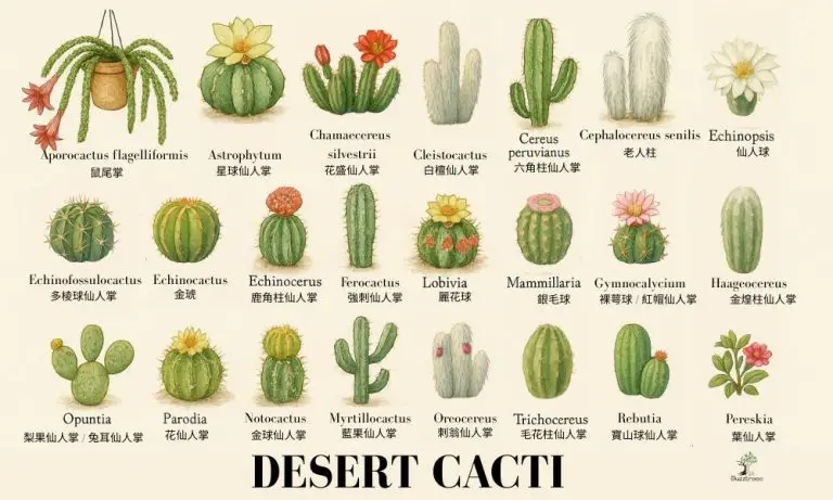 沙漠仙人掌品種圖鑑